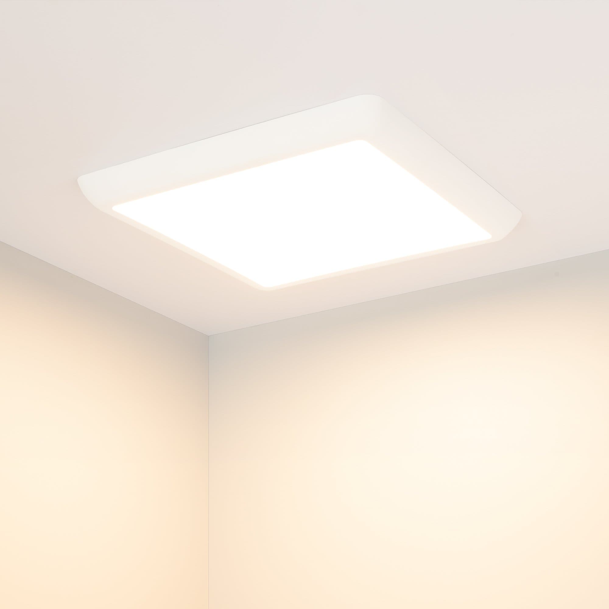 Arlight Светильник CL-FIOKK-S300x300-25W Day4000-MIX (WH, 120 deg, 230V) (IP44 Пластик, 3 года) 034472 — миниатюра 8