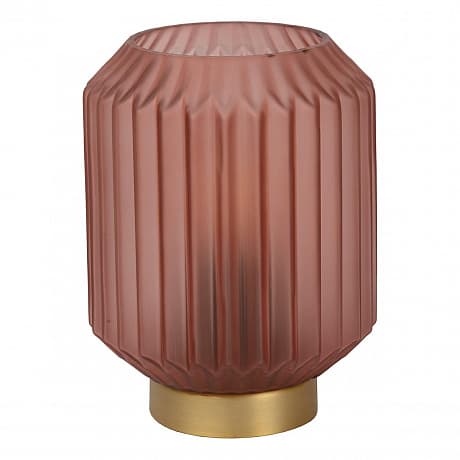 Lucide SUENO Лампа настольная Ø 13 cm 1xE14 Pink 45595/01/66 — миниатюра 2