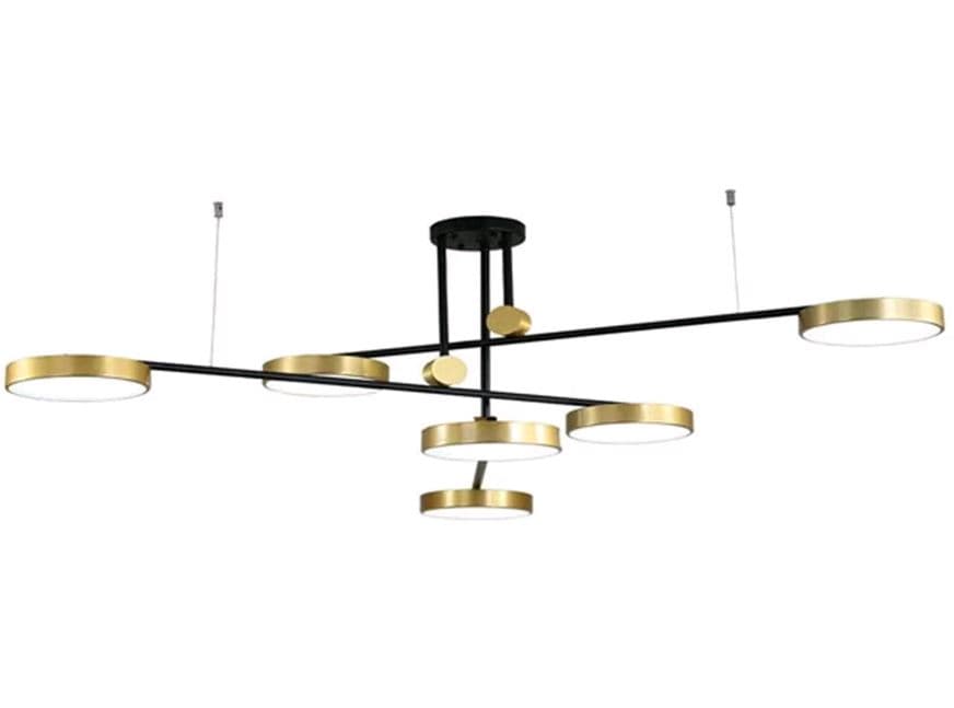Kink Light 07647-6,20(4000k) Люстра Рапис бронза w150*150 h55 Led 6*16W (4000К)