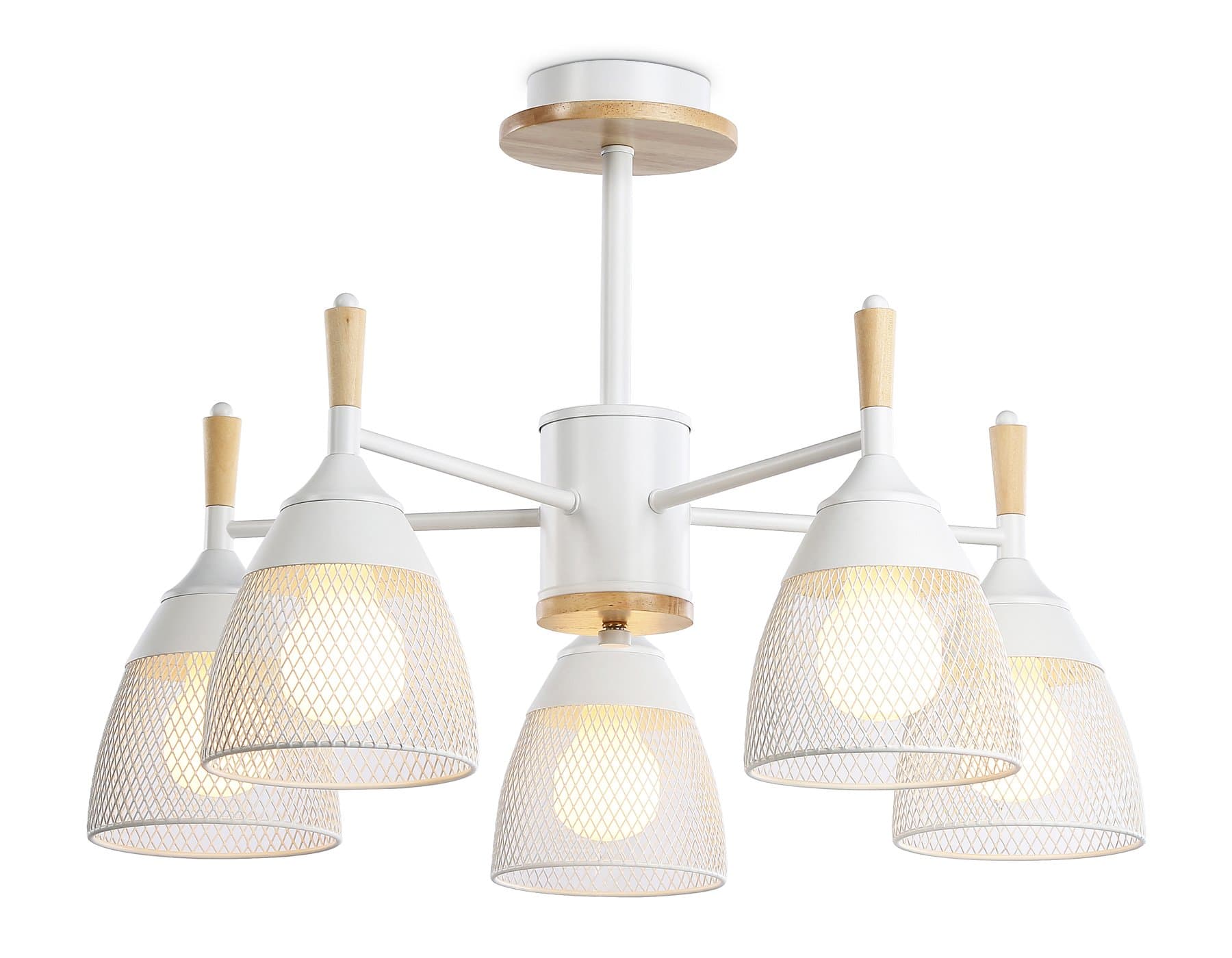 Ambrella Подвесная люстра TR8012/5 WH белый E27*5 max 40W D600*385
