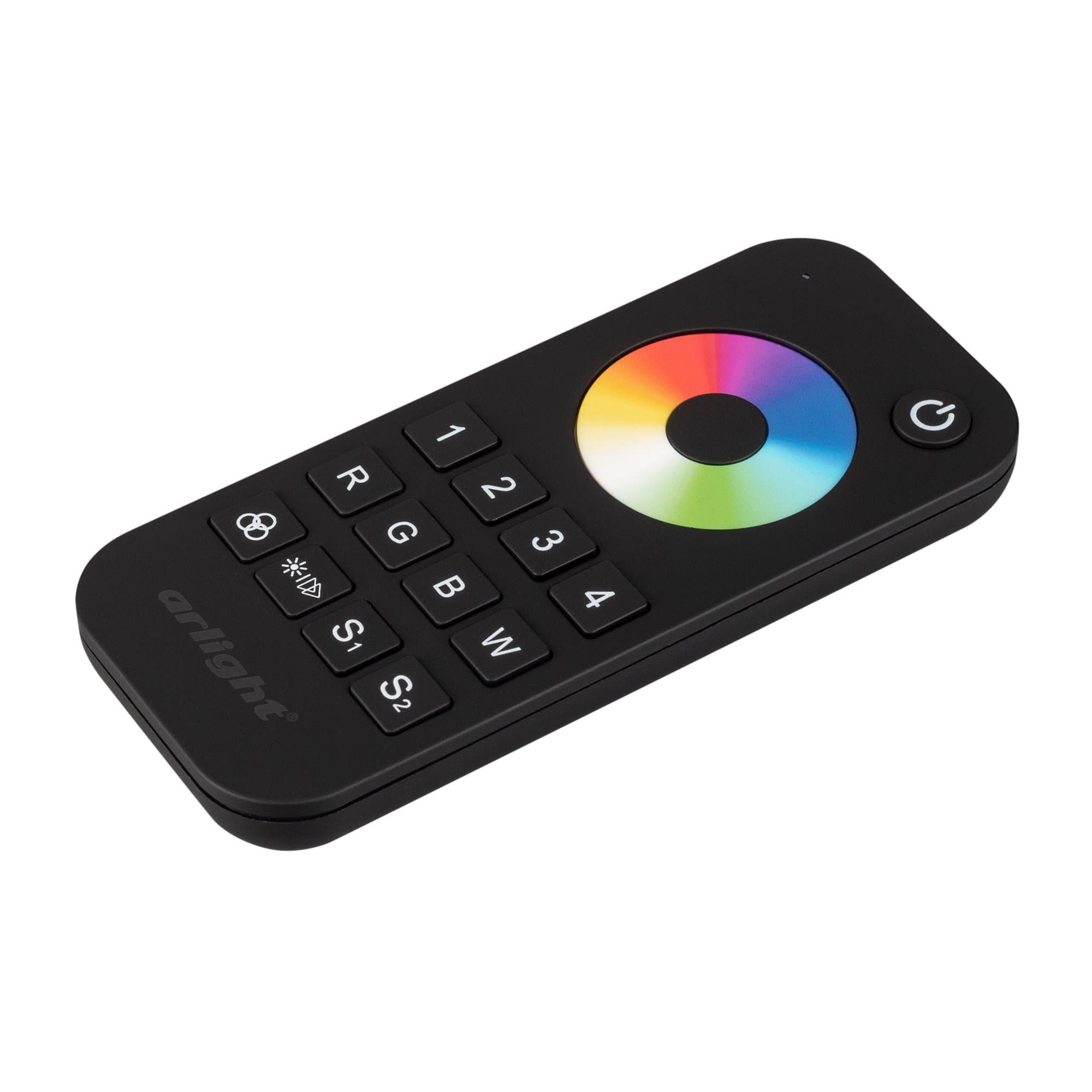 Arlight Пульт SMART-R26-RGBW Black (4 зоны, 2.4G) (IP20 Пластик, 5 лет) 023477 — миниатюра 1