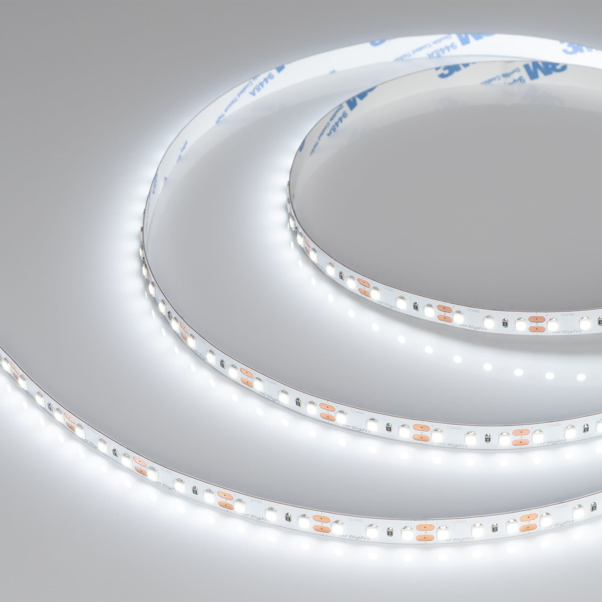 Arlight Лента NT-A120-8mm 12V White6000 (9.6 W/m, IP20, 3528, 5m) (Открытый) 035704 — миниатюра 2