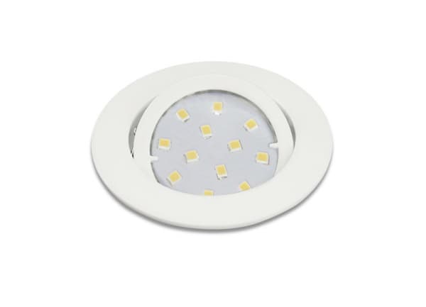 Eglo Светодиодный встраиваемый светильник TEDO, 1x5W (GU10), Ø80 литой алюминий, белый, теплый 31682 — миниатюра 1