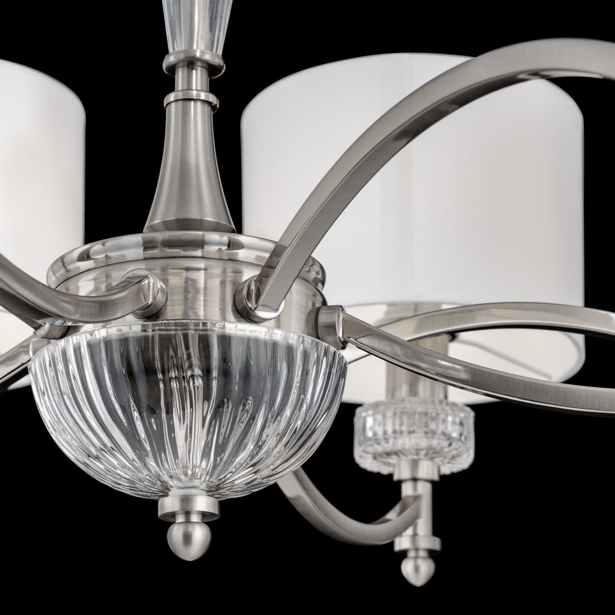 Maytoni Neoclassic Alicante Никель Люстра E14 40W MOD014CL-08N — миниатюра 7