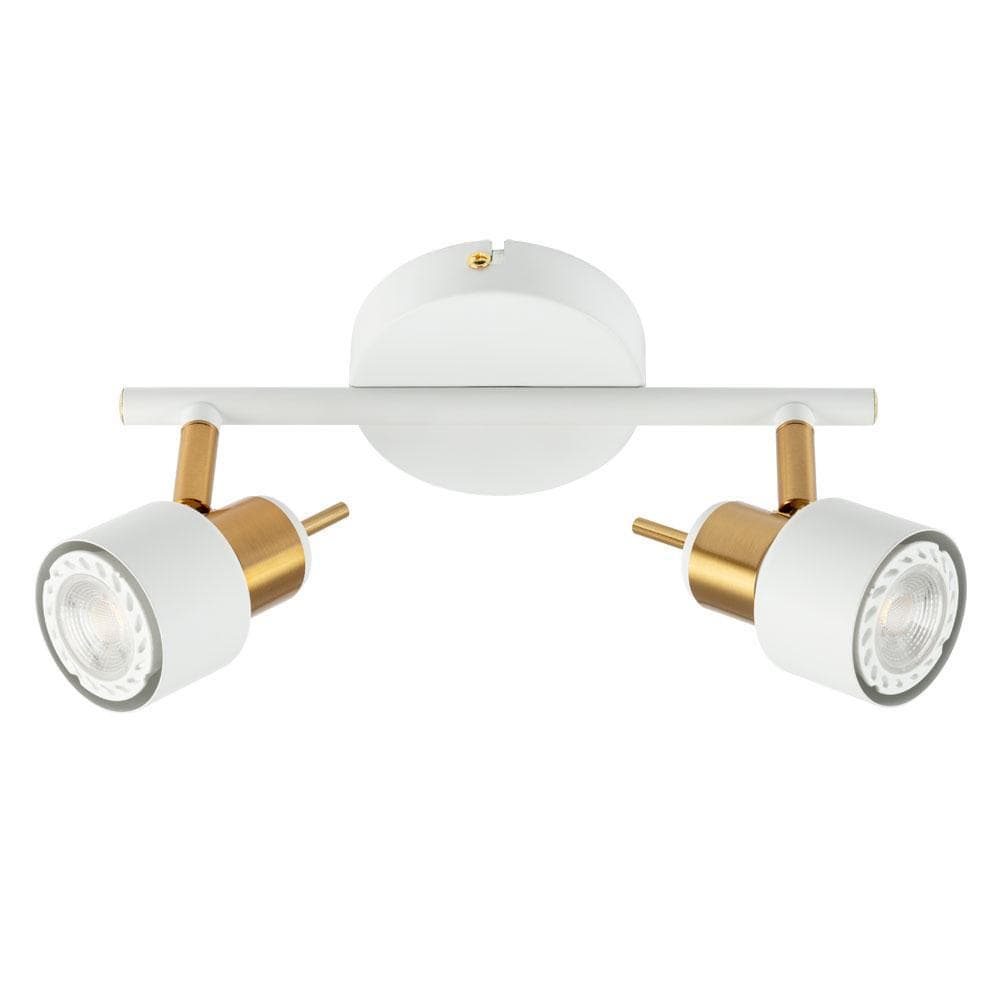 Arte Lamp A1906PL-2WH Споты с двумя плафонами