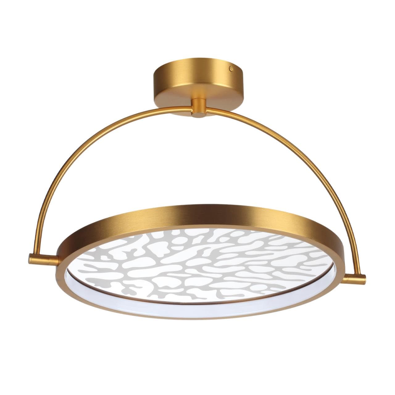 Odeon Light 6627/36CL MIDCENT ODL24 античная бронза/металл/акрил Потолочный светильник поворотный град IP20 LED 36W 3000K 220V SOLARIS
