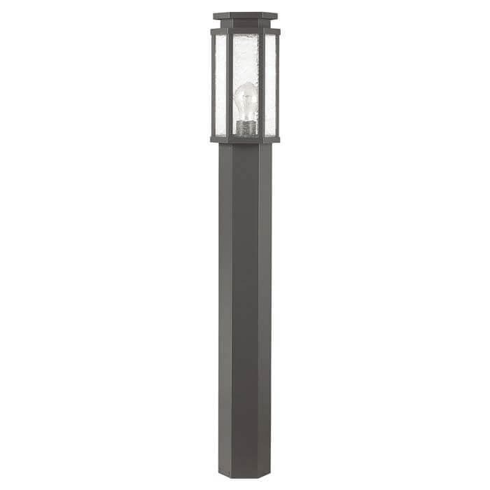 Odeon Light 4048/1F ODL18 704 темно-серый/белый Уличный светильник, 100см IP44 E27 100W 220V GINO — миниатюра 1