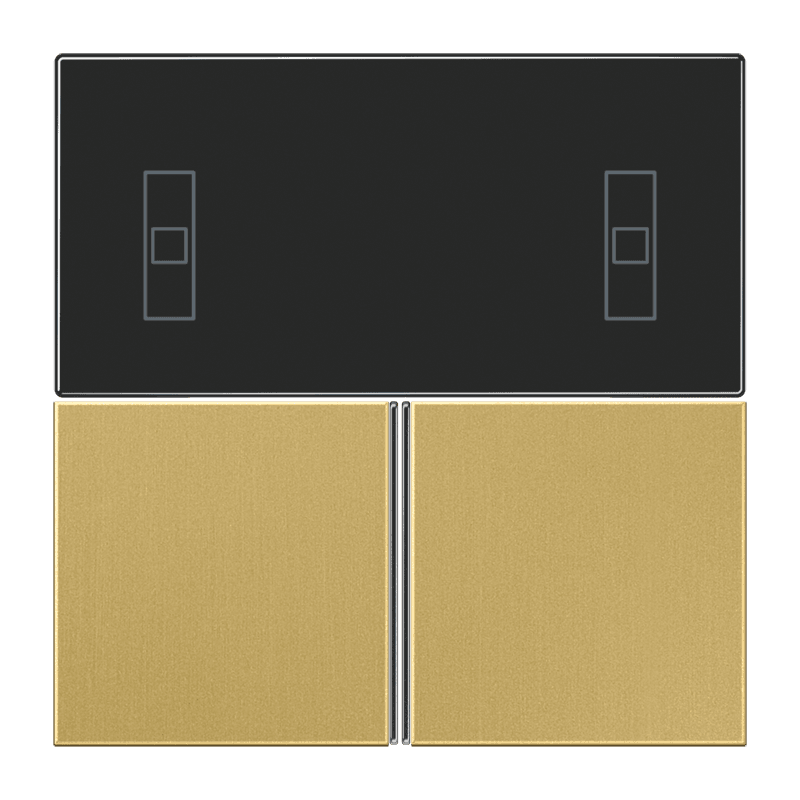 JUNG крышка для Room Controller, латунь Classic ME4093TSAC