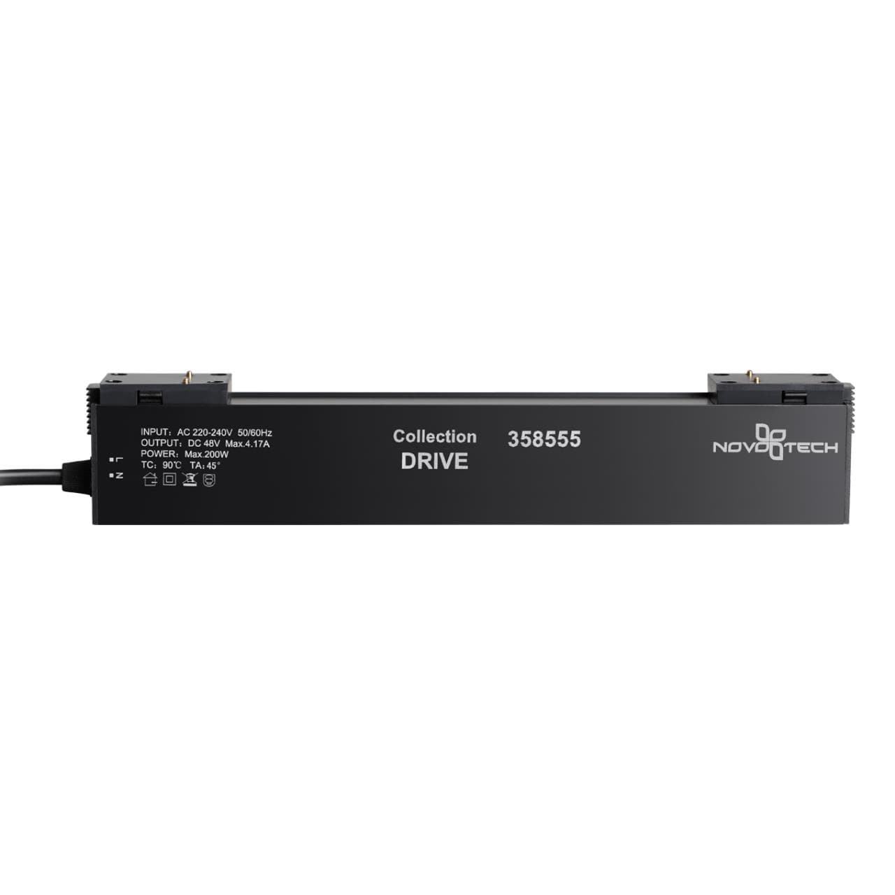 Novotech 358555 DRIVE NT21 000 черный Драйвер IP20 200W 48V KIT