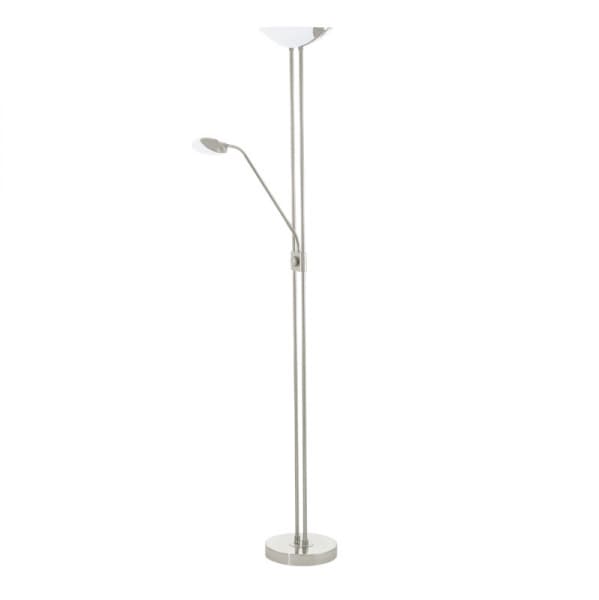 Eglo Торшер LED BAYA LED с диммером, 20W; 2,5W; 2,5W (LED), никель 93874 — миниатюра 1