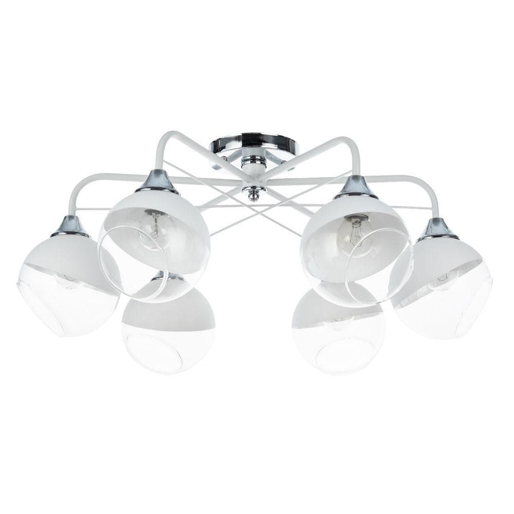 Arte Lamp MIRAM Светильник потолочный лампа накаливания A1521PL-6WH — миниатюра 1