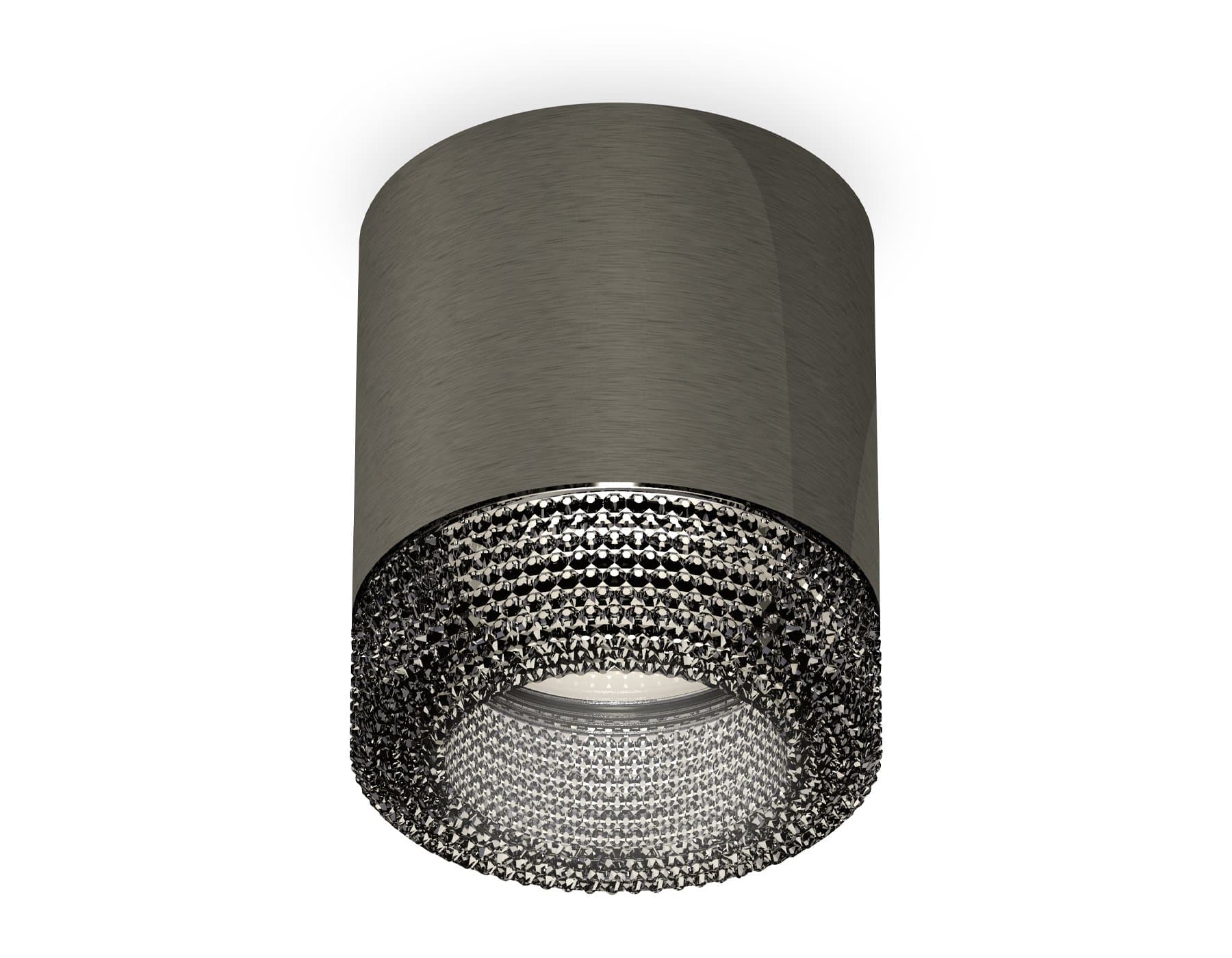 Ambrella Комплект накладного светильника XS7403004 DCH/BK черный хром/тонированный MR16 GU5.3 (C7403, N7192) — миниатюра 1
