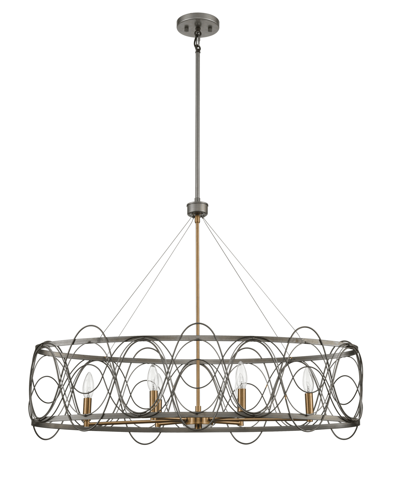 Vele Luce Stradivario
 Подвесная люстра VL4104P06 — миниатюра 2