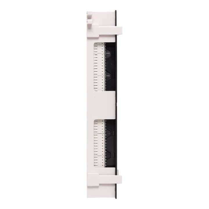 EKF TeraLINK PRO Патч-панель настенная TeraLINK PRO Cat.5E неэкранированная UTP 12 портов RJ-45 Dual IDC — миниатюра 3