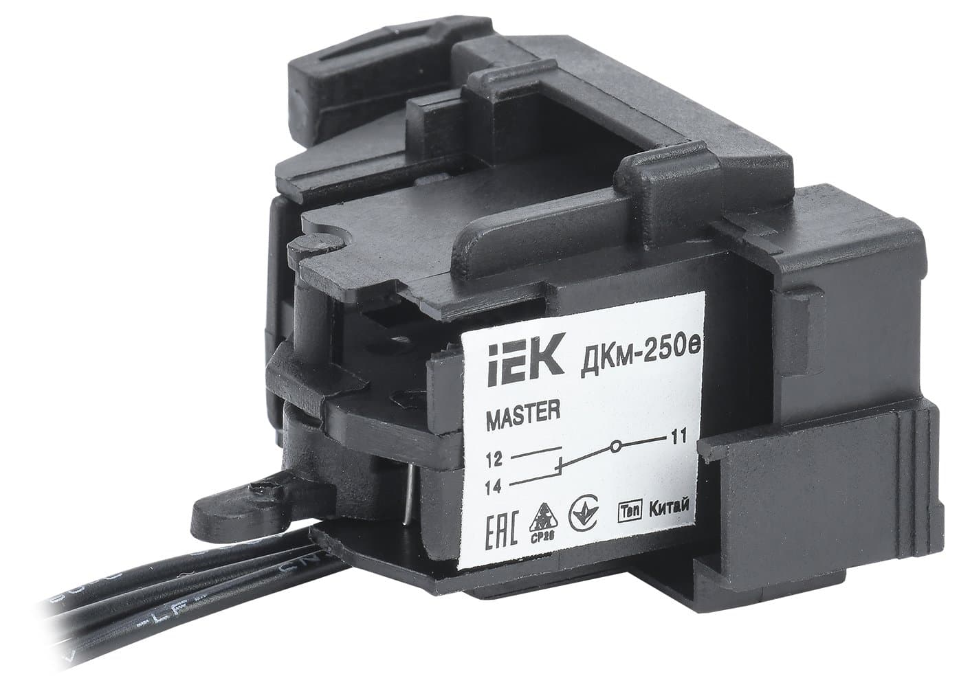 IEK KARAT MASTER Контакт дополнит. ДКм-250е (ДКм-35) с электронным расцепителем