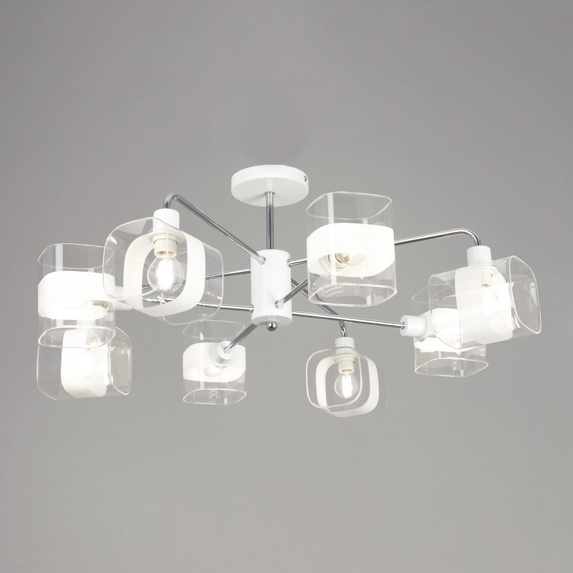 Citilux CL140180 Бертон Белый+Хром Люстра — миниатюра 8