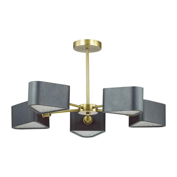 Lumion 4406/5C LN19 065 коричневый Люстра потолочная E14 5*40W 220V RIVEN