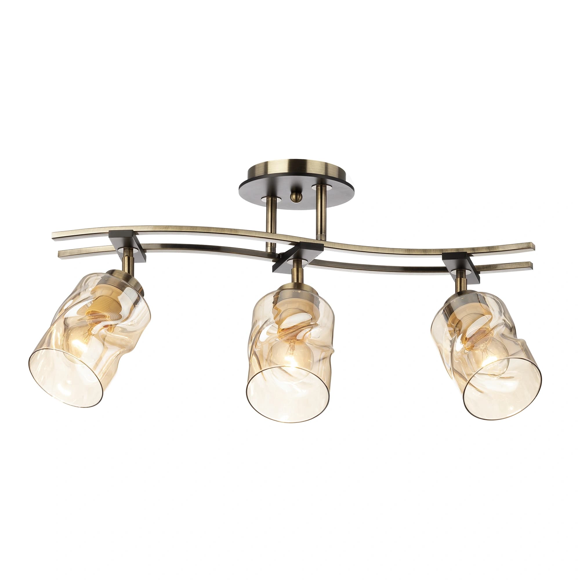 Citilux CL142134 Мерида Брон.Ст.+Венге Светильник потолочный — миниатюра 2