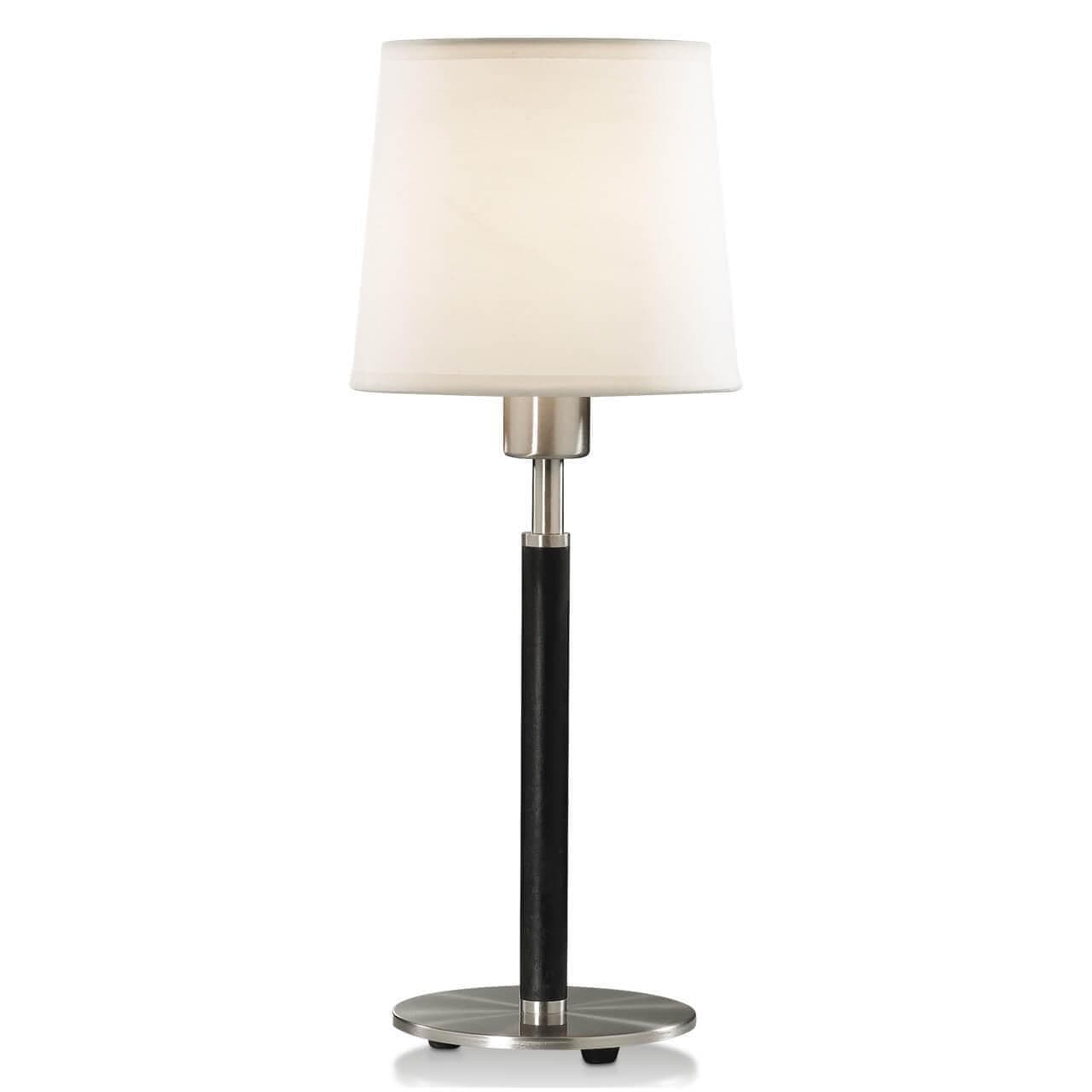 Odeon Light 2266/1T ODL12 403 никель/абажур "рогожка" Н/лампа  E14 40W 220V GLEN