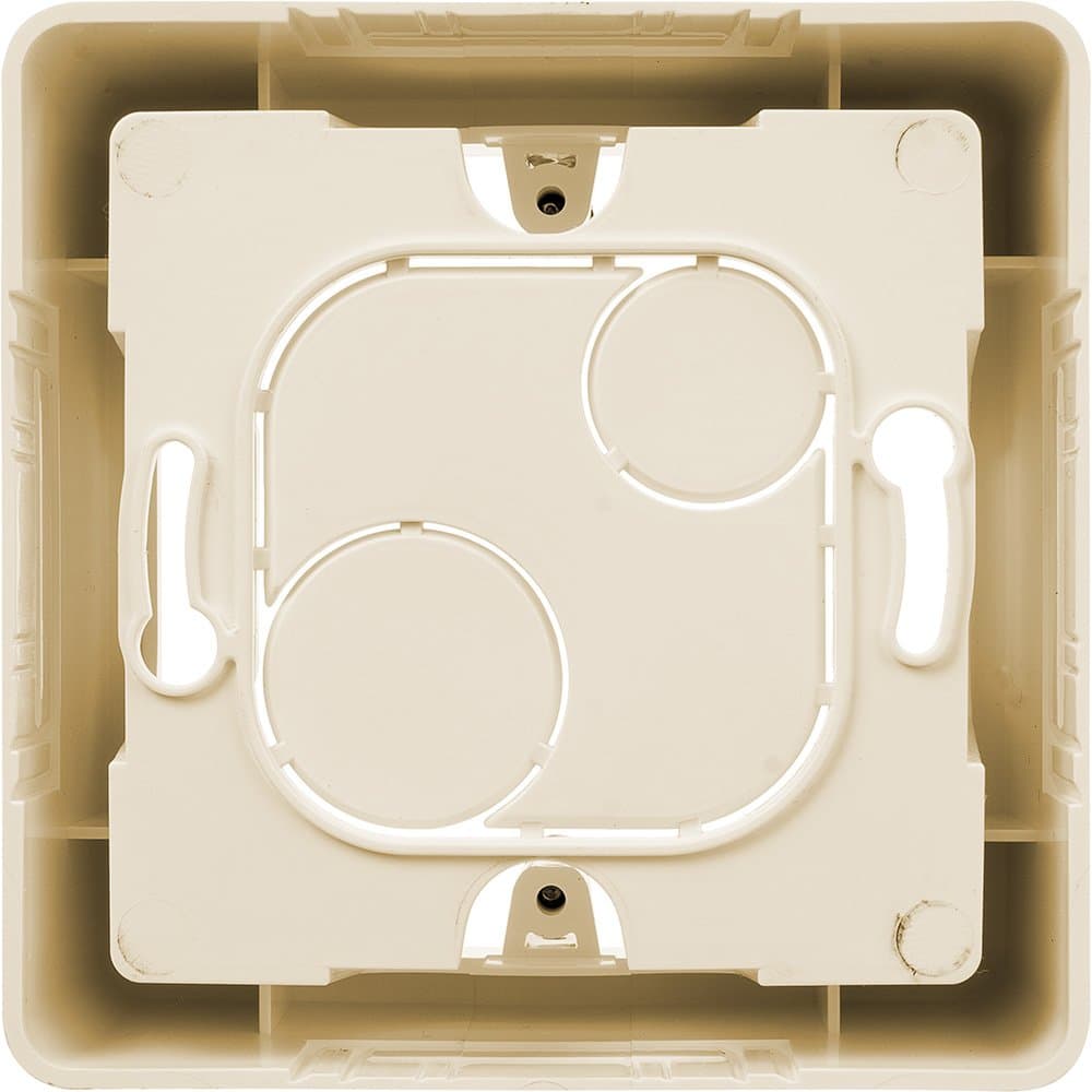 Legrand INSPIRIA Слоновая кость Коробка накладного монтажа - 1 пост 673981 — миниатюра 4