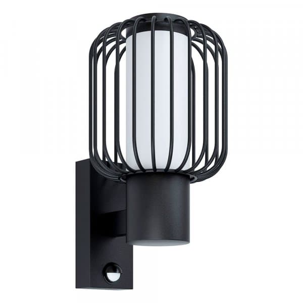 Eglo 98722 Уличный светильник настенный RAVELLO с датчиком движения, 1х28W(E27), L165, H320, A225, оцинкованная сталь — миниатюра 1