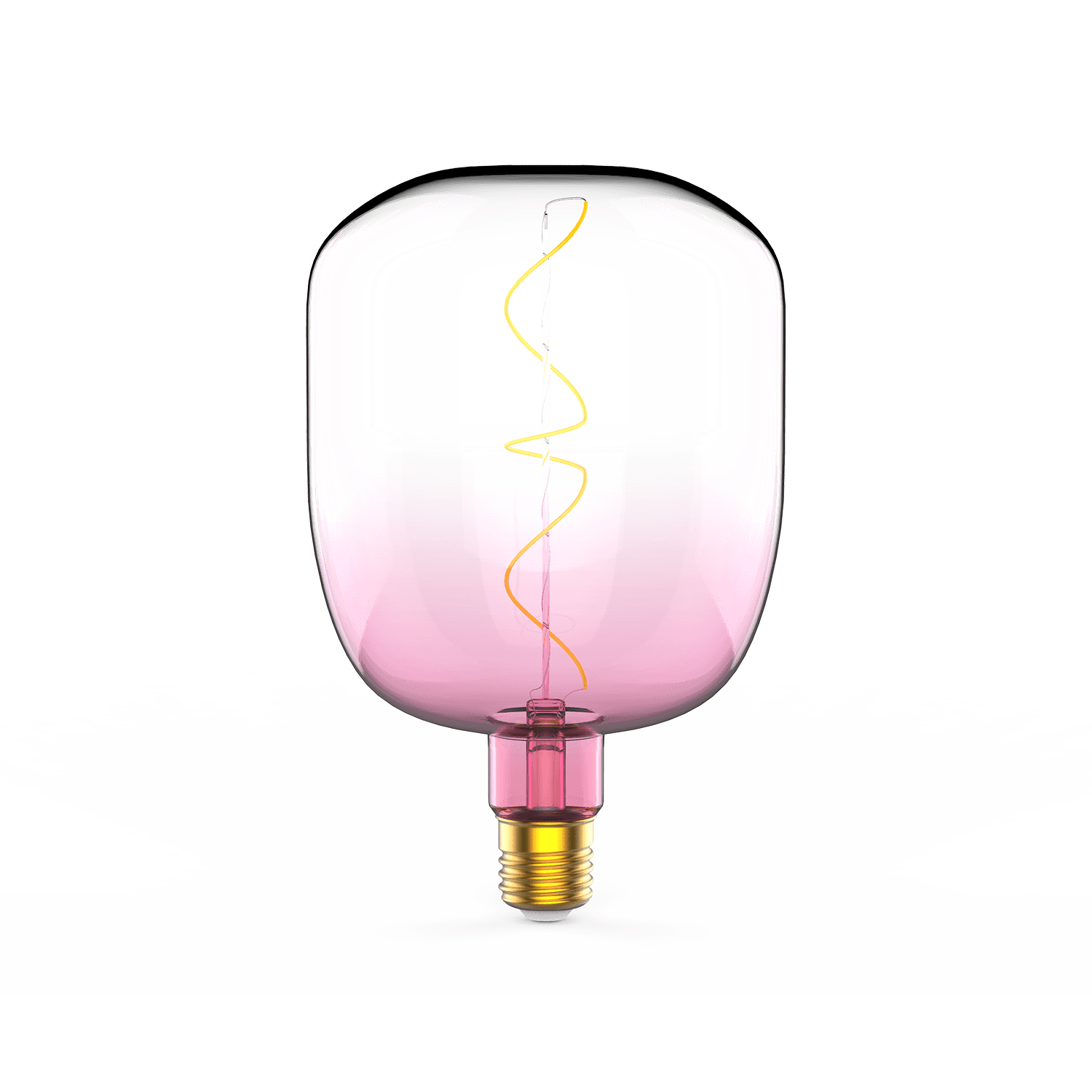 Gauss Лампа Filament V140 5W 200lm 1800К Е27 pink-clear flexible LED 1010802105 — миниатюра 3