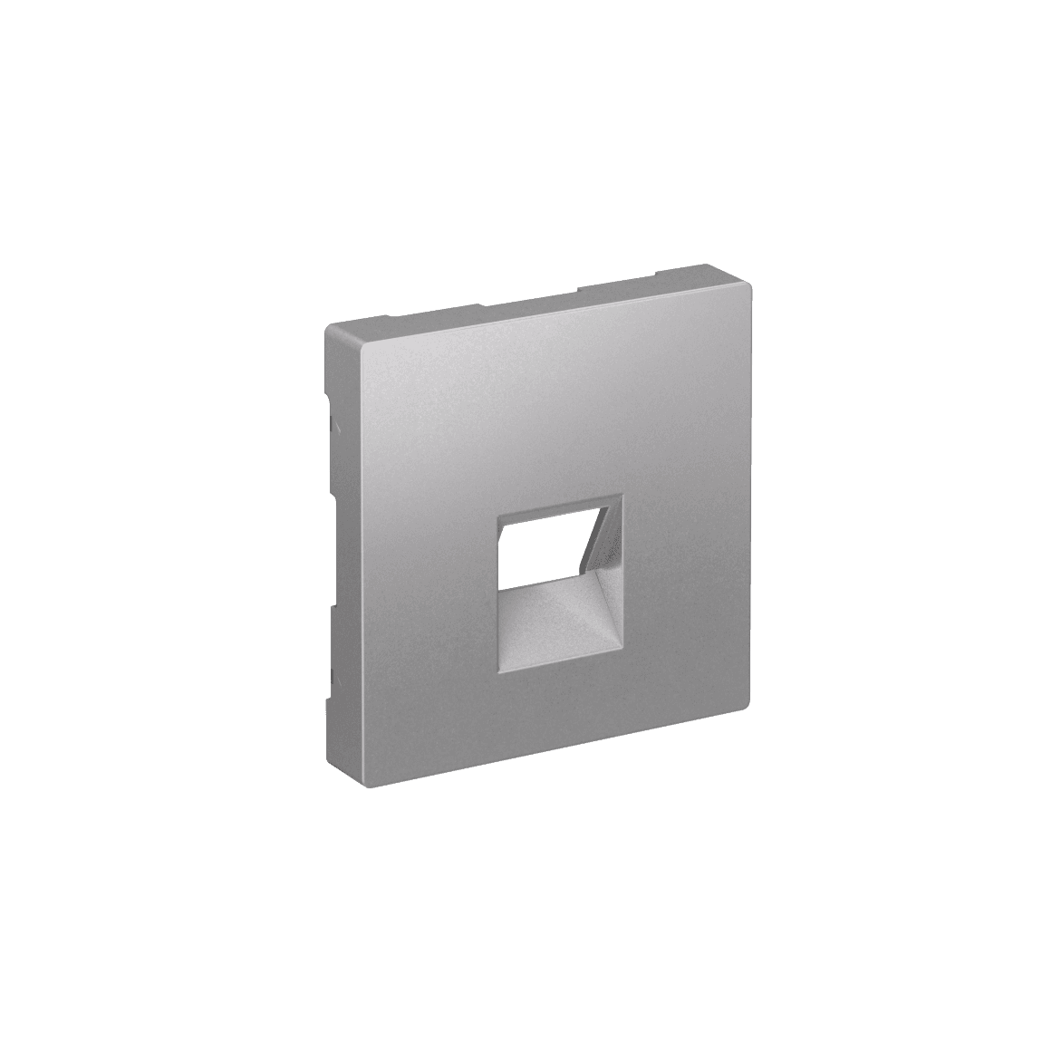Systeme Electric AtlasDesign Алюминий Накладка для информационных функций типа Keystone — миниатюра 1