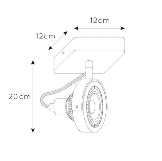 Lucide TALA LED Белый Спот 31931/12/31 — миниатюра 3
