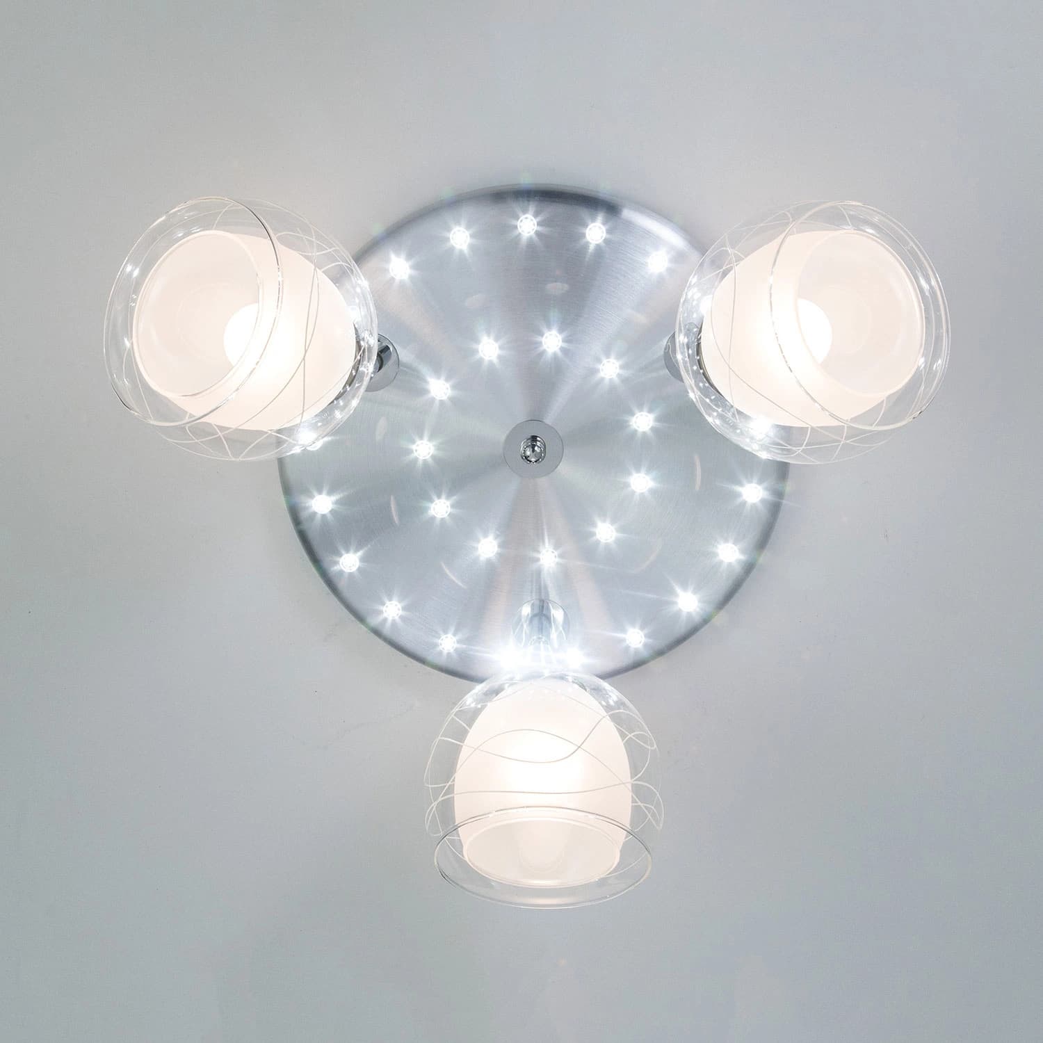 Citilux CL158132 Самба+LED Алюм+Хром Светильник Люстра — миниатюра 3