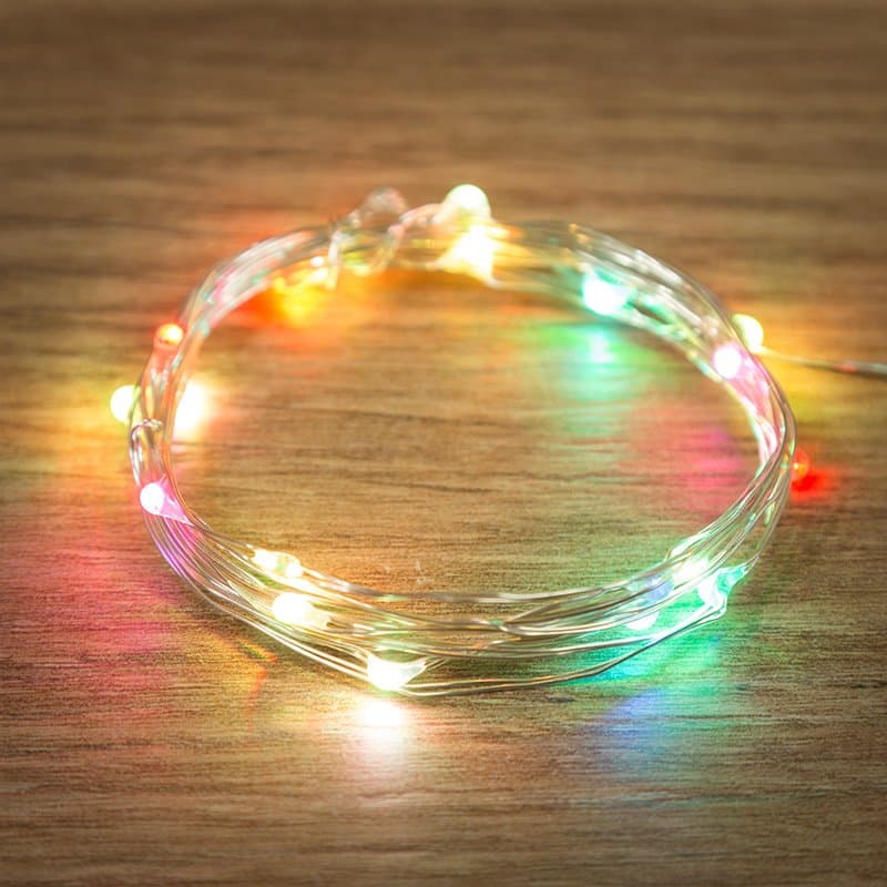 NEON-NIGHT Гирлянда "Роса", 2 м, 20 диодов, цвет RGB 303-009 — миниатюра 1