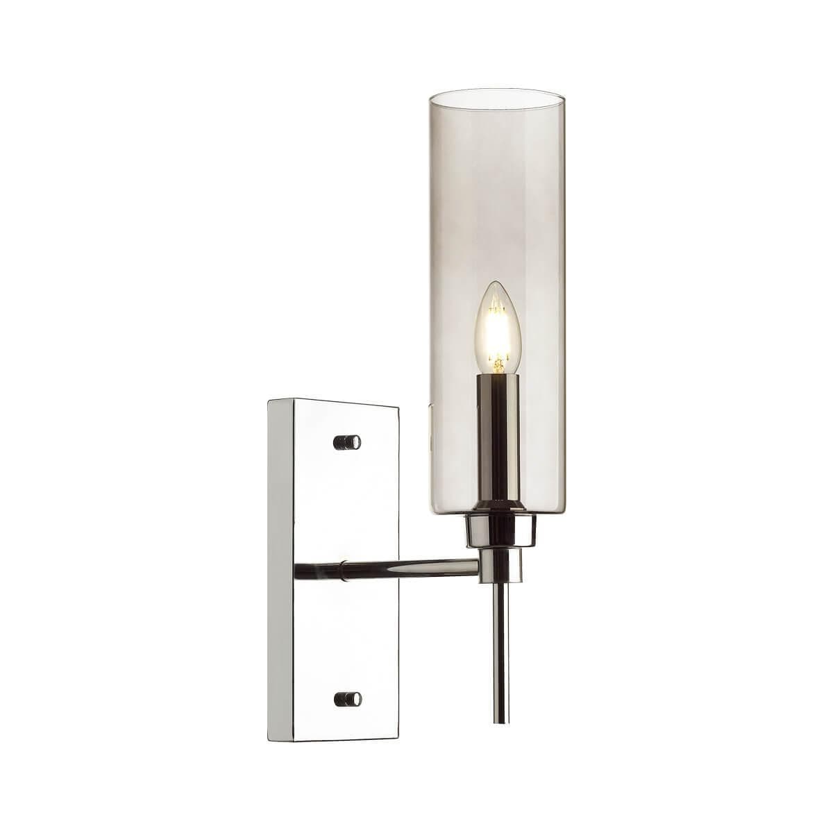 Odeon Light 4688/1W ODL20 281 хром/дымчатый Бра E14 1*40W DIATRA — миниатюра 1