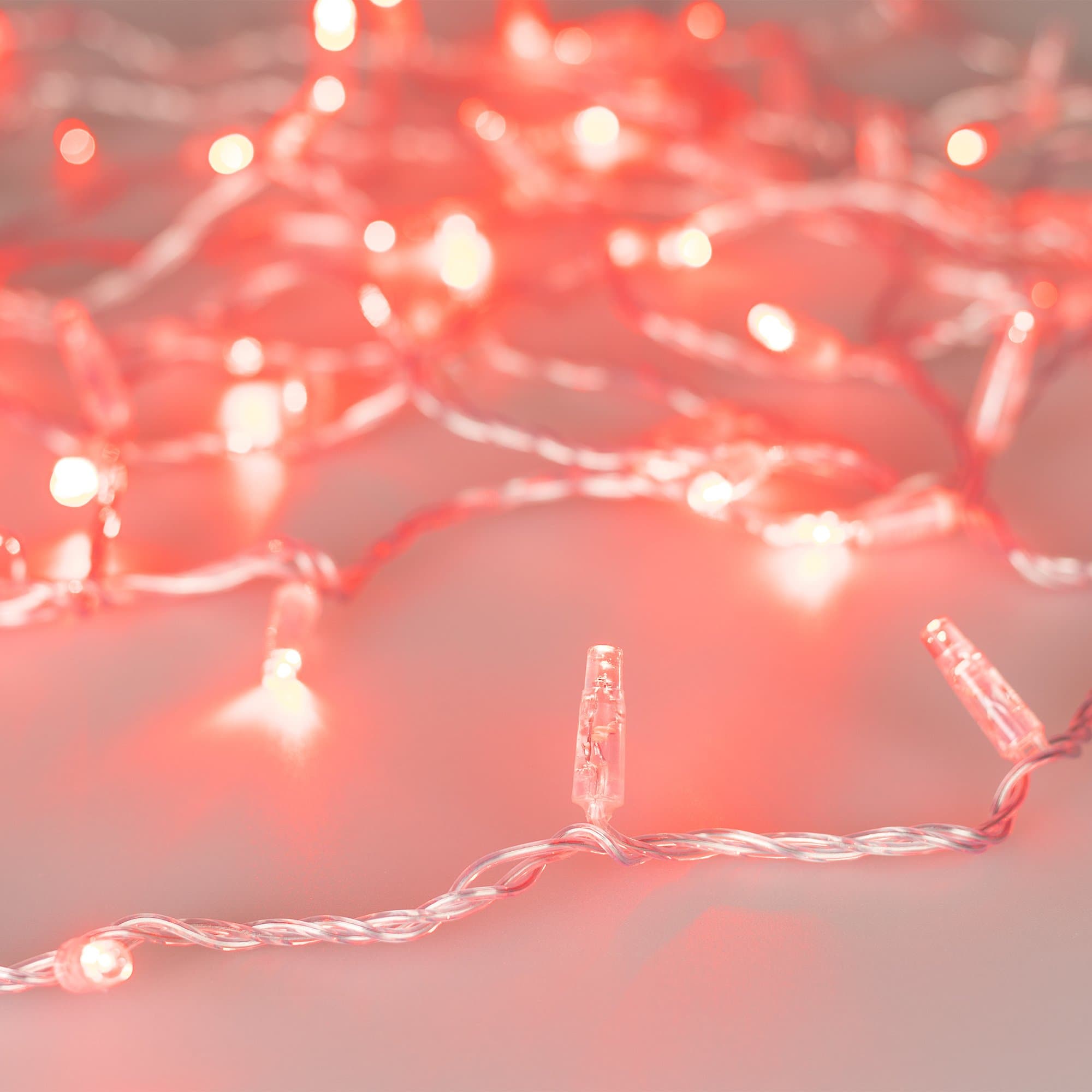 Arlight Светодиодная гирлянда ARD-STRING-CLASSIC-1000-CLEAR-100LED-PULSE Red (230V, 7W) (Ardecoled, IP65) 031639 — миниатюра 1