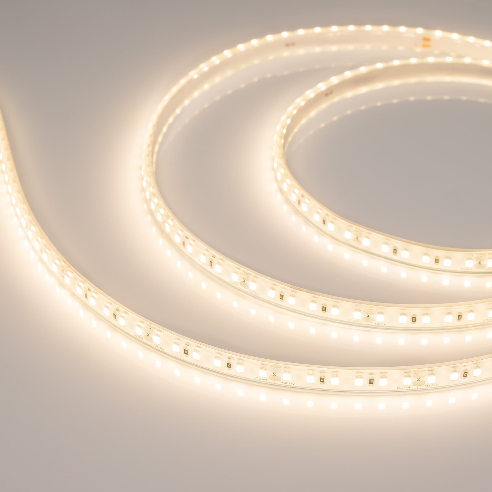 Arlight Светодиодная лента герметичная RTW-PU-A120-10.5mm 24V Warm3000 (16.8 W/m, IP68, 2835, 5m) (-) 029043(2) — миниатюра 3