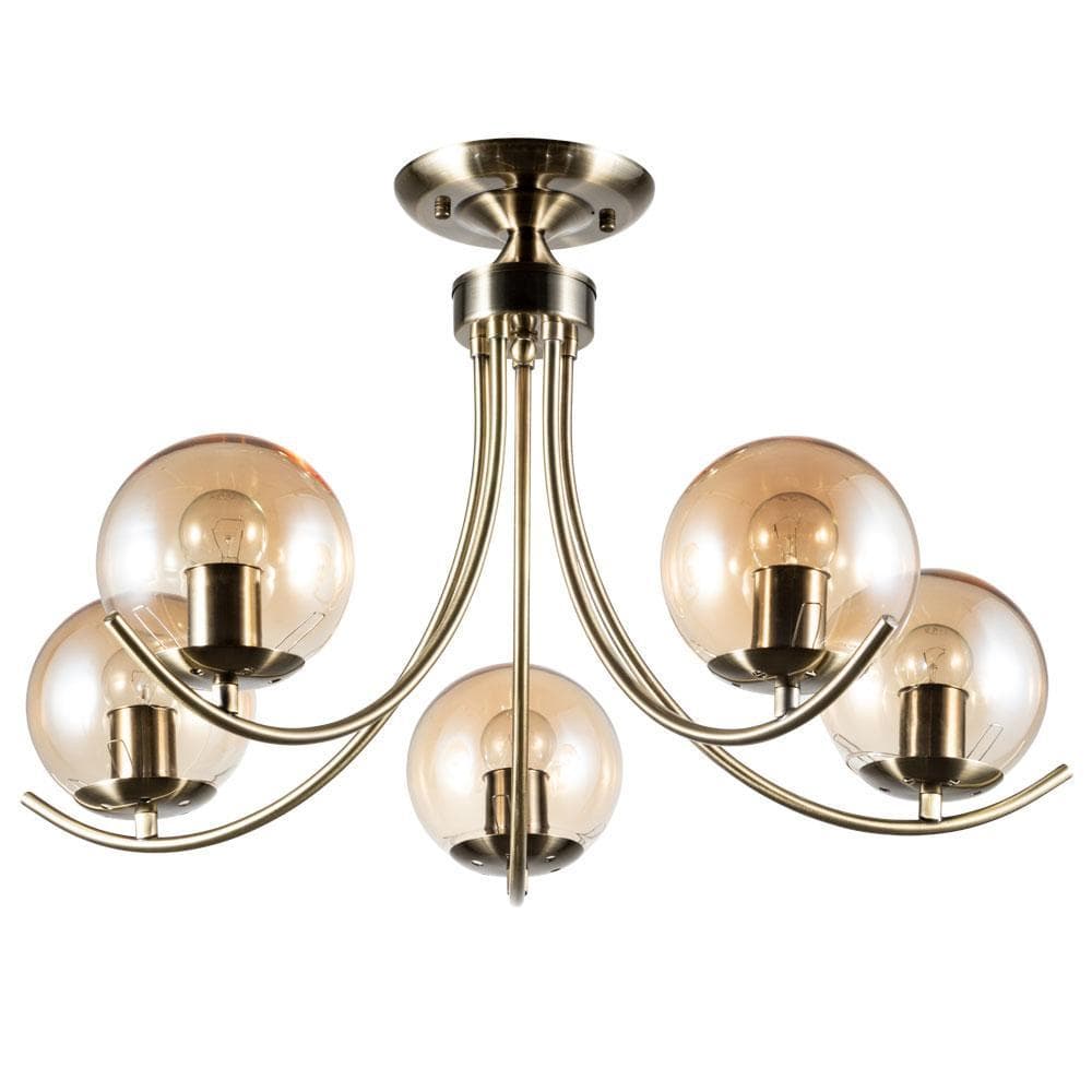 Arte Lamp A2715PL-5AB Люстра потолочная — миниатюра 1