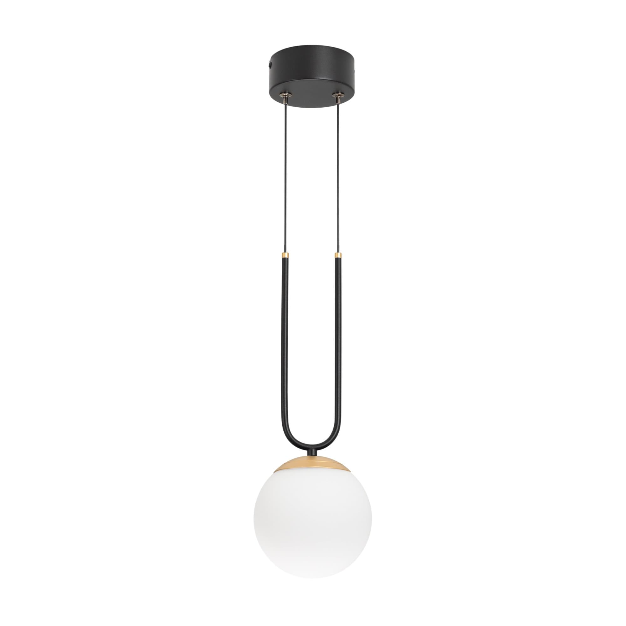 Arlight Светильник SP-BEADS-HANG-U-R130-10W Day4000 (BK-GD, 275 deg, 230V) (IP20 Металл, 5 лет) 036526 — миниатюра 1