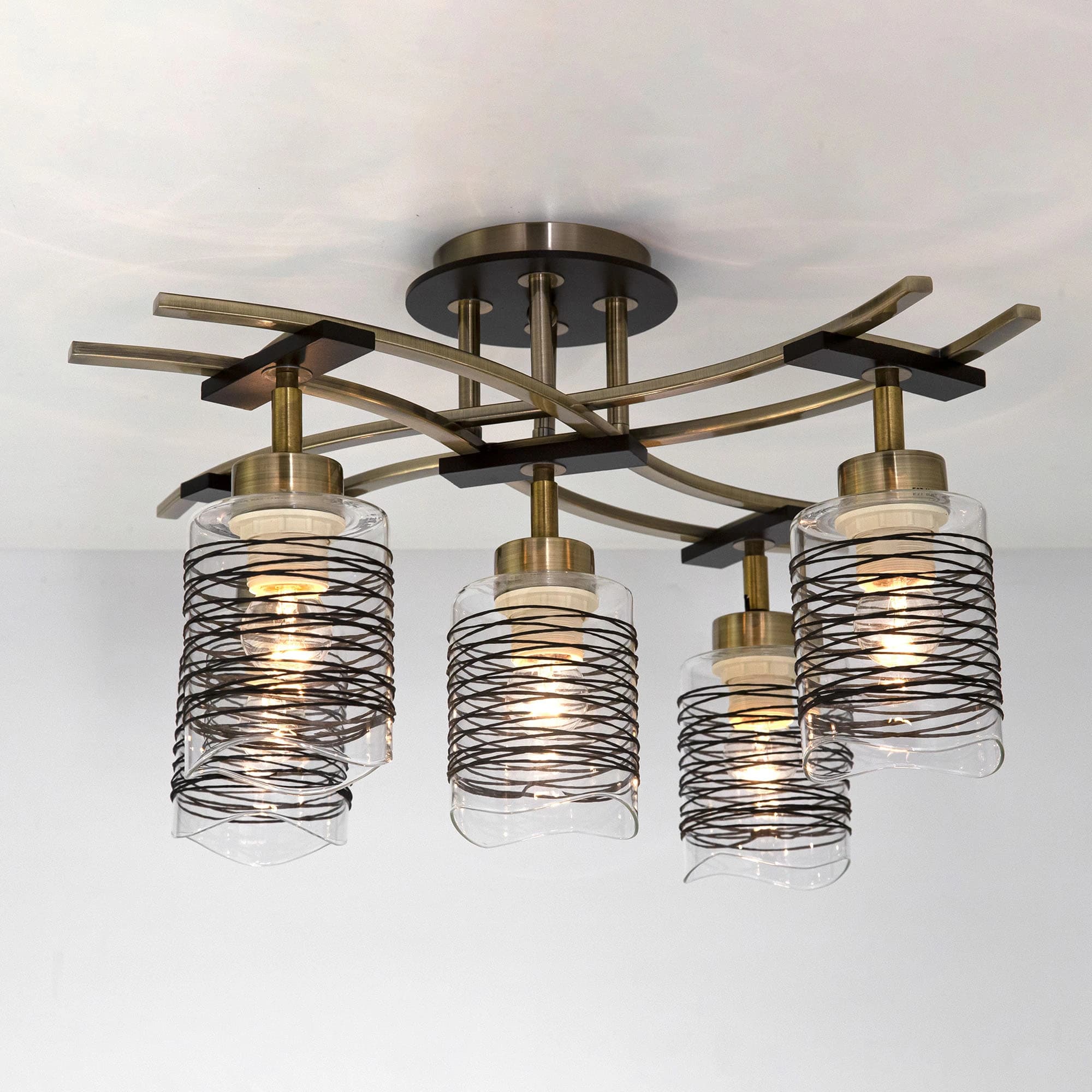 Citilux CL142152 Мерида Хр.Мат+Венге Светильник потолочный — миниатюра 3