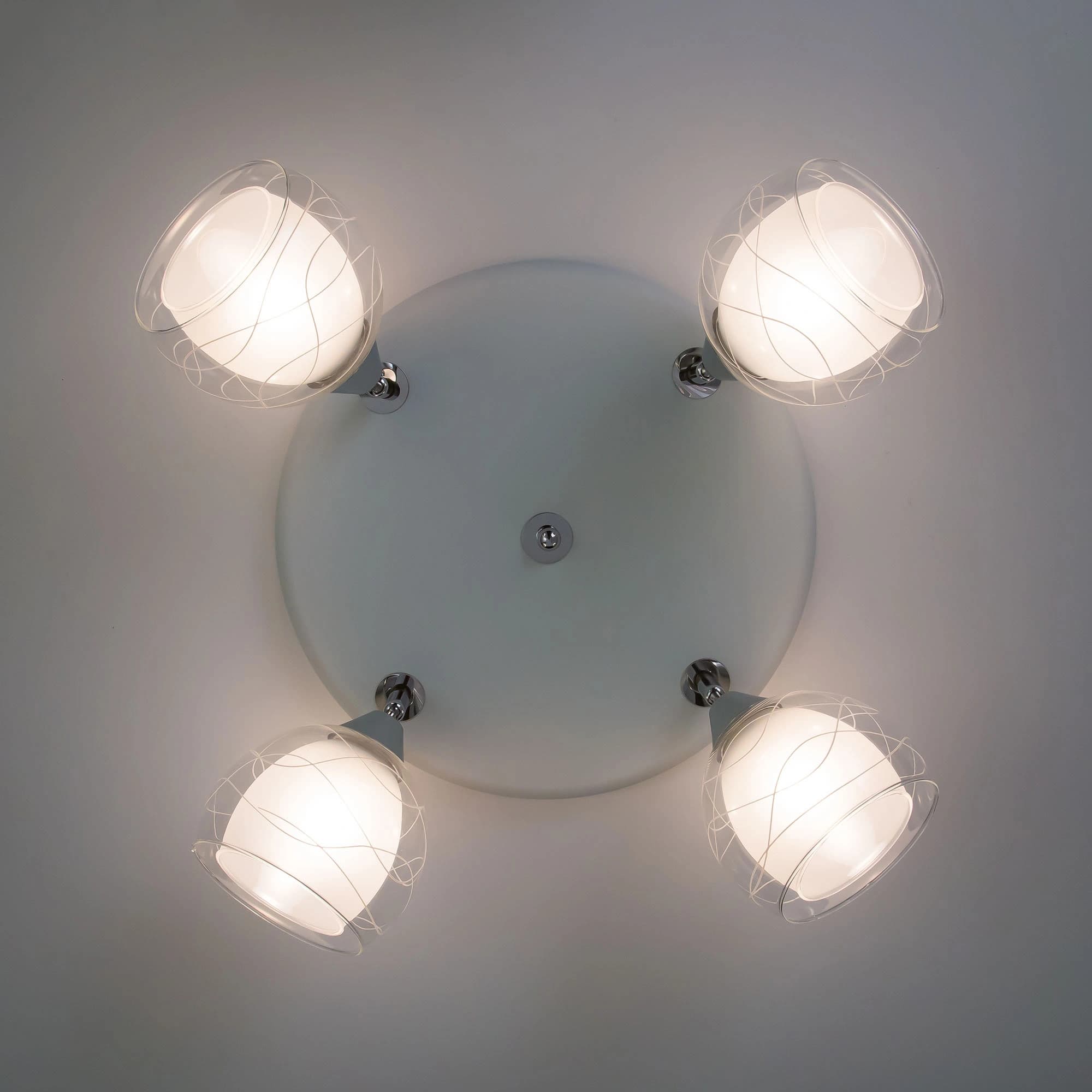 Citilux CL158141 Самба Бел+Хром Светильник Люстра — миниатюра 7