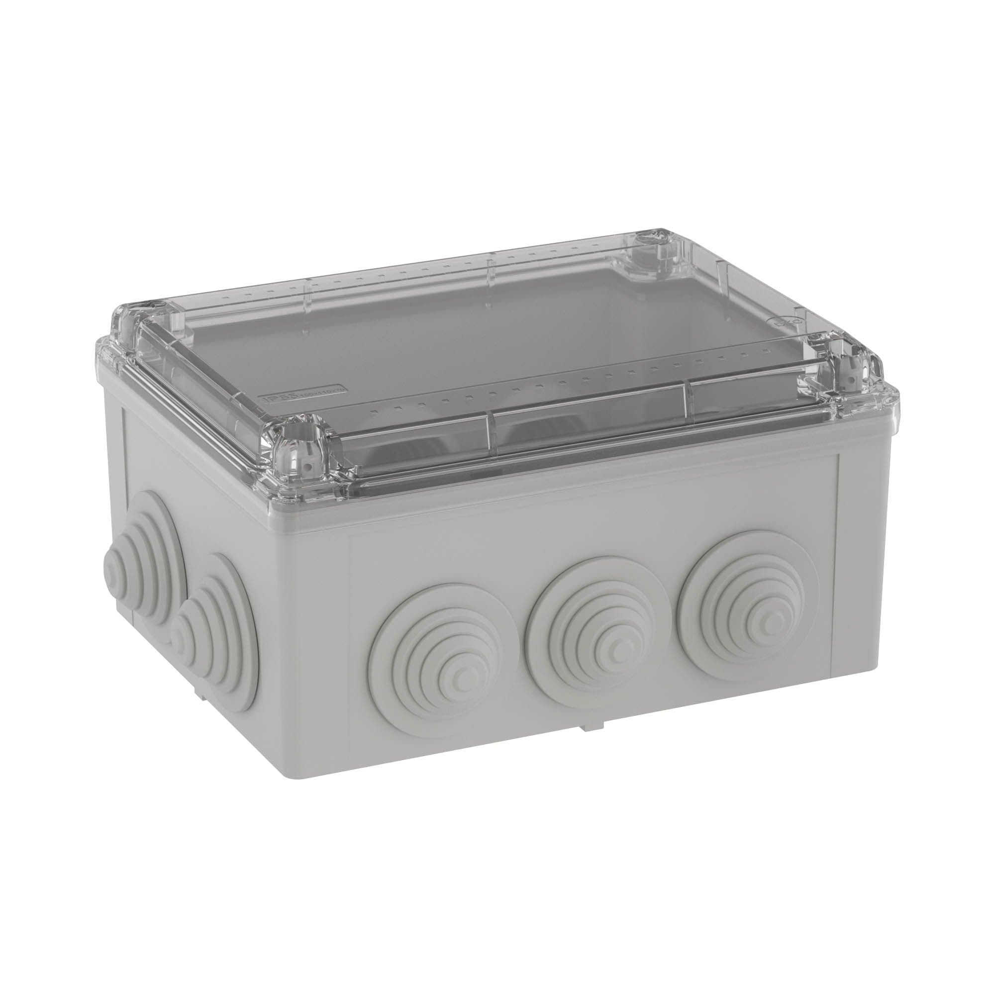 DKC Коробка ответвит. с гладкими стенками и матовой крышкой, IP56,150х110х70мм — миниатюра 2