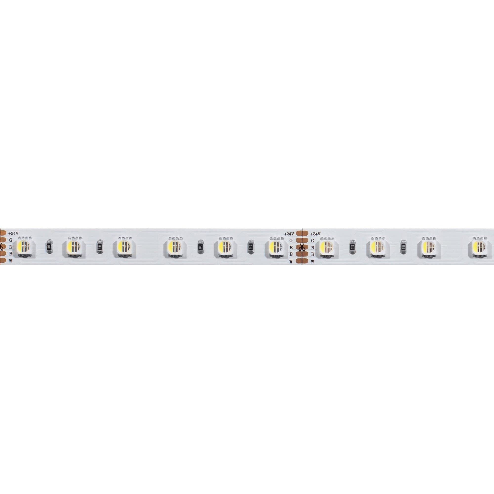 Arlight Светодиодная лента RT-B60-12mm 24V RGBW-White-4-in-1 (19.2 W/m, IP20, 5060, 5m) (Открытый) 019096(2) — миниатюра 2