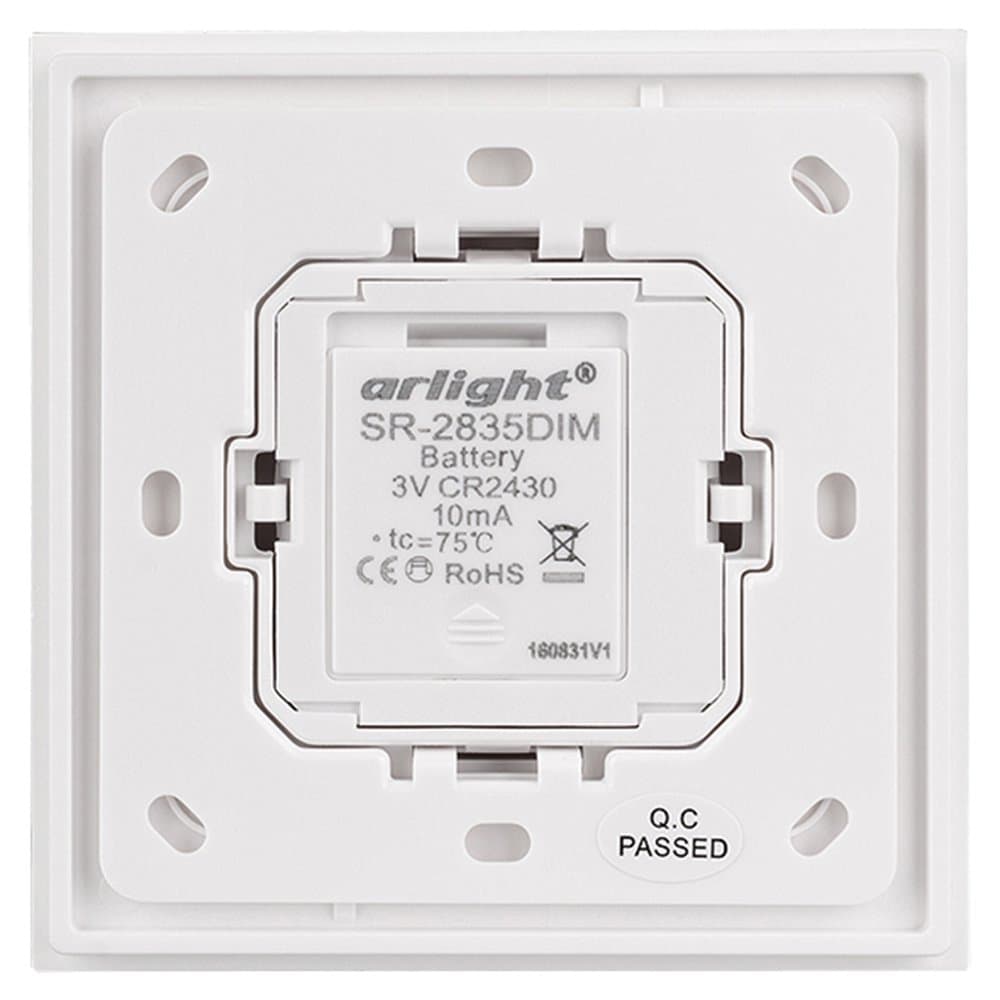 Arlight Панель Rotary SR-2835DIM-RF-UP White (3V, DIM) (IP20 Пластик, 3 года) 019485 — миниатюра 2