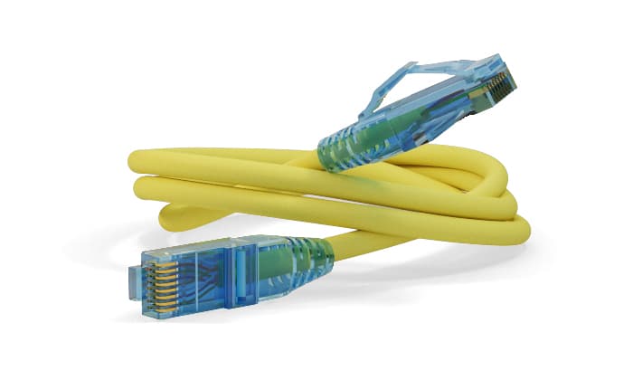 Hyperline PC-LPM-UTP-RJ45-RJ45-C6-1.5M-LSZH-YL Патч-корд U/UTP, Cat.6, LSZH, 1.5 м, желтый 230226