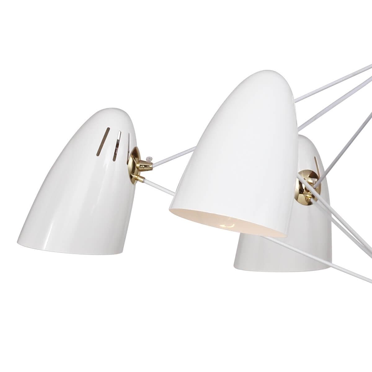 Favourite Humpen Золото/Белая Люстра 6*E14*40W 1758-6P — миниатюра 4