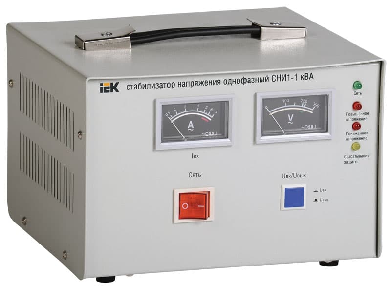 IEK Стабилизатор напряжения СНИ1-1 кВА однофазный
