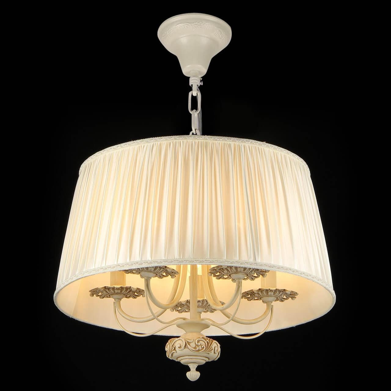 Maytoni Elegant Olivia Слоновая Кость Подвес 5xE14 40W ARM326-55-W — миниатюра 6