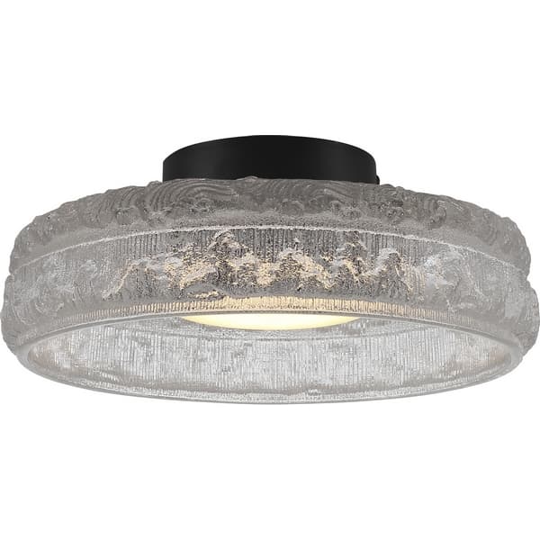 ST LUCE SL6143.402.01 Светильник потолочный черный/прозрачный LED 1*15W 4000K