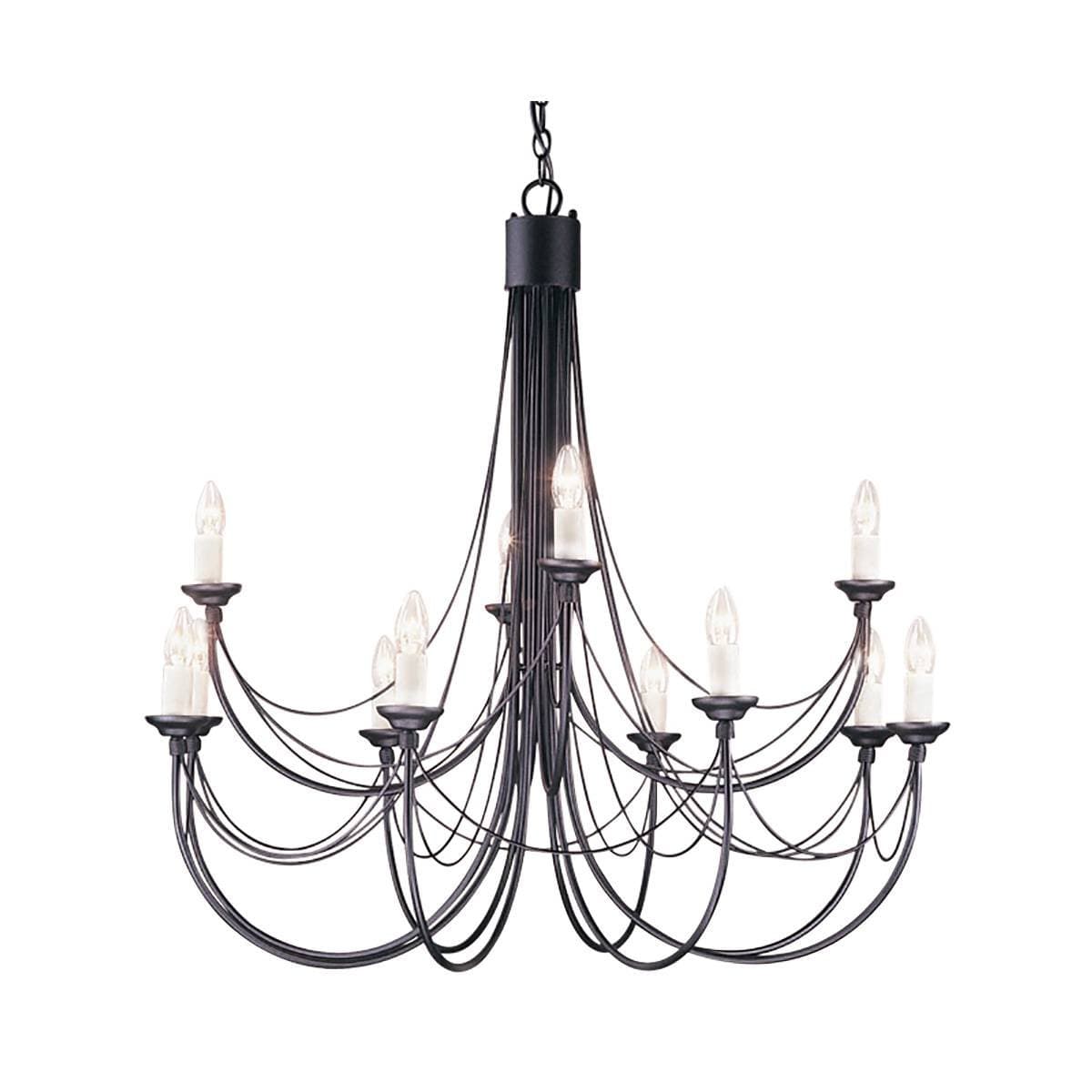 Natural Concept CARISBROOKE Люстра CB12-BLACK