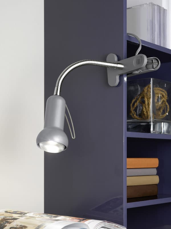 Eglo Лампа настольная на прищепке FABIO, 1X40W (E14), IP20 81265 — миниатюра 2