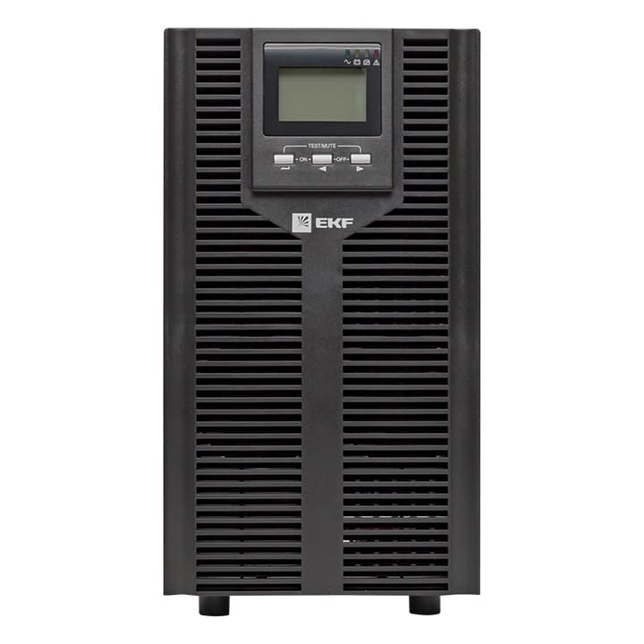 EKF Источник Бесперебойного Питания двойного преобразования E-Power SW900G4 10000 ВА напольный,1фазный ,230В, без АКБ — миниатюра 3