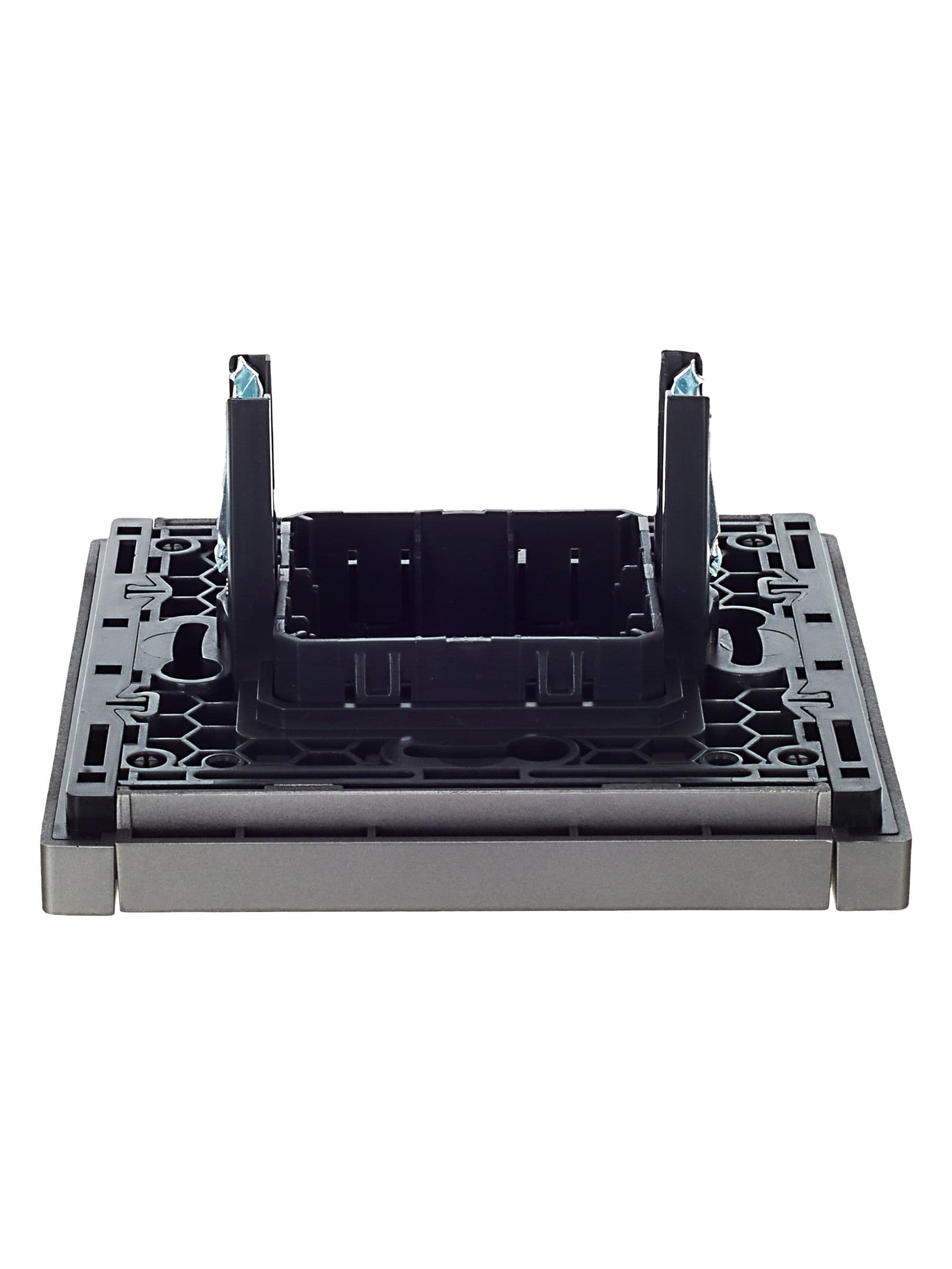 IEK FORTE&PIANO Сталь Заглушка с суппортом FP541 — миниатюра 5