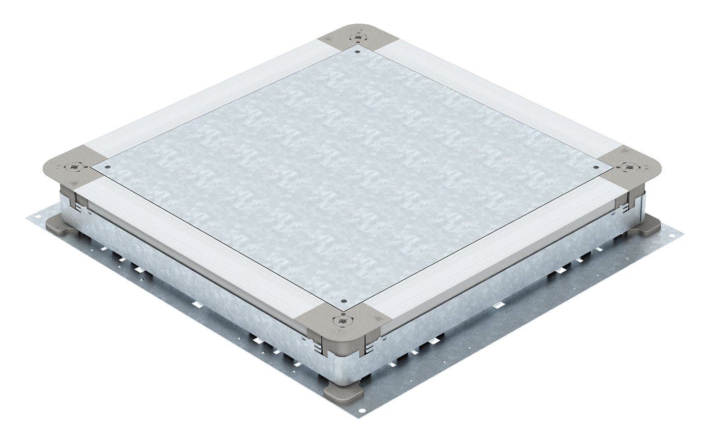 OBO Bettermann Монтажное основание UZD350-3 (h=70-125 мм) 510x467x70 мм (сталь) 7410034 — миниатюра 1